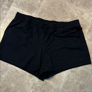 Classic Black Women's Shorts 2x